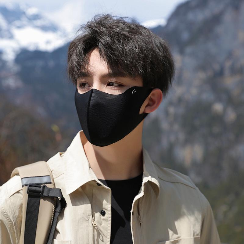 

Мужская маска для велоспорта Ice Silk с защитой от ультрафиолета на лето One Size