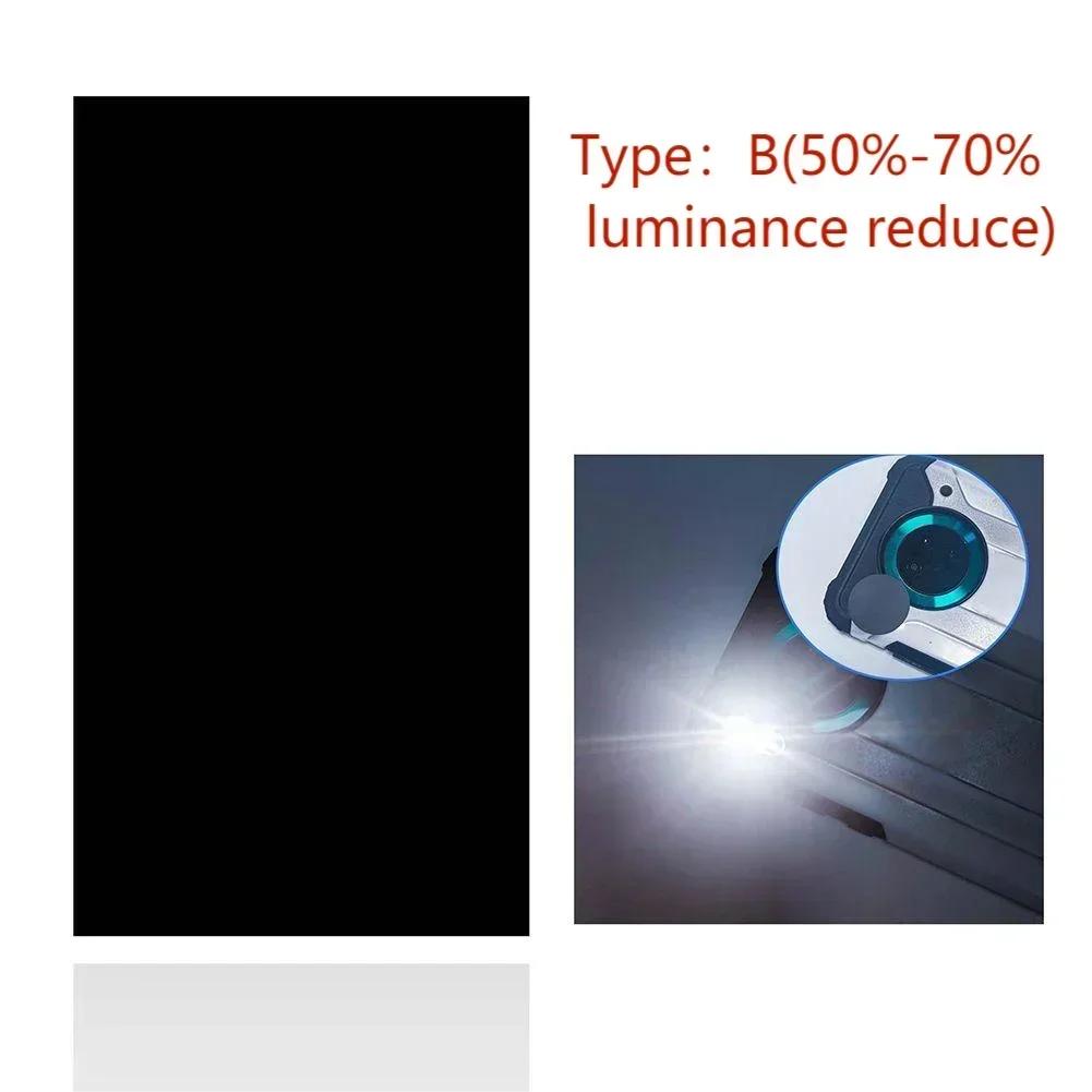 Auto LED Blackout Stickers 50-100% Rate Stickers Dimming Light Blocking Stickers For Electronics Household Electronic Products