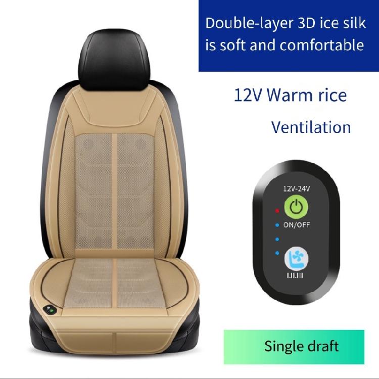 Universal Cooling Car Seat Covers Breathable Mesh and Foam Padding for Comfortable Driving Experience In Cars and SUVs