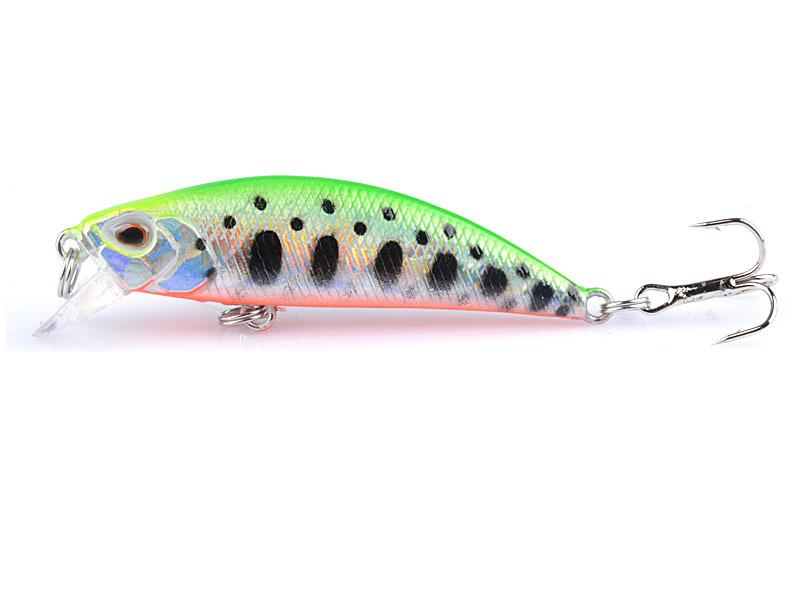1pc 5g 5cm Minnow Fishing Lures Full Water Artificial Small Bait Wobbler Fake Hrad Bait for Carp Fishing Tackle Pesca Accesories