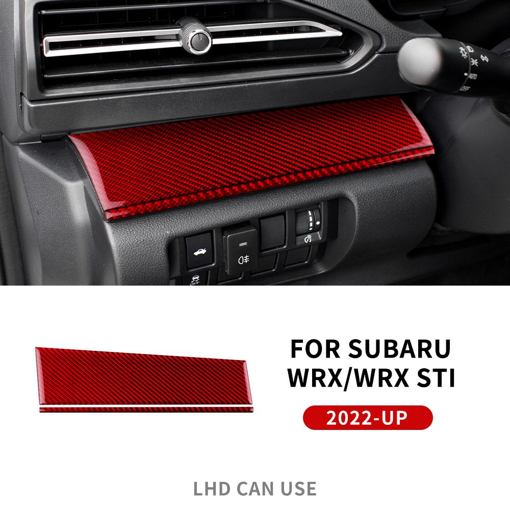Real Soft Carbon Fiber Sticker For Subaru WRX/ WRX STI 2025 2025 2025 Car Dashboard Decor Panel Interior Trim Cover Accessories