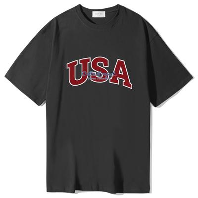 YDA Usa Big Logo Short Sleeve T-Shirt Black