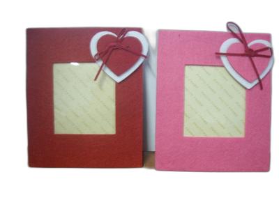 Felt Heart Photo Frame 9x9cm | DCJ643