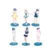Re Starting Zero Life In Another World Pvc Figurine Rem Emilia Model Toy Decor