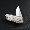 NEW Titanium Alloy Folding Knife D2 Blade Outdoor Camping Unboxing Portable High Hardness Kitchen Folding Knife