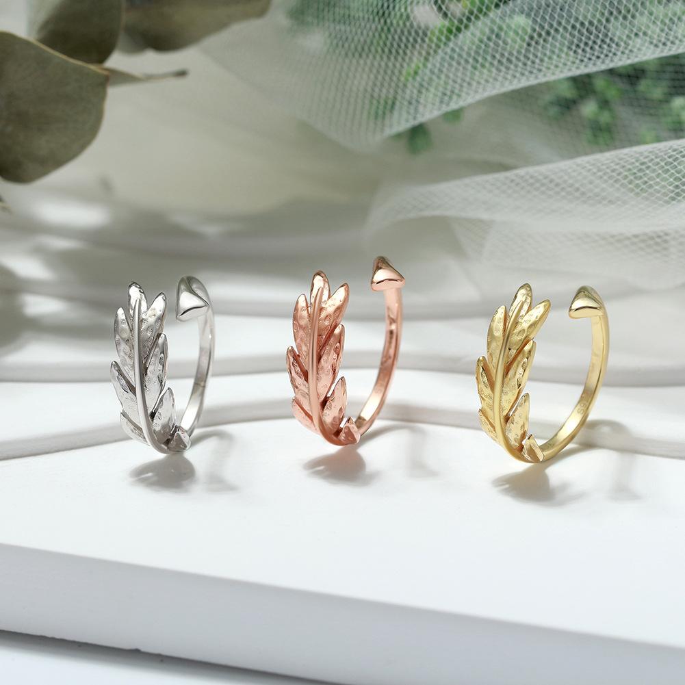 S925 Sterling Silver Ring Korean Style Airy Open Ring