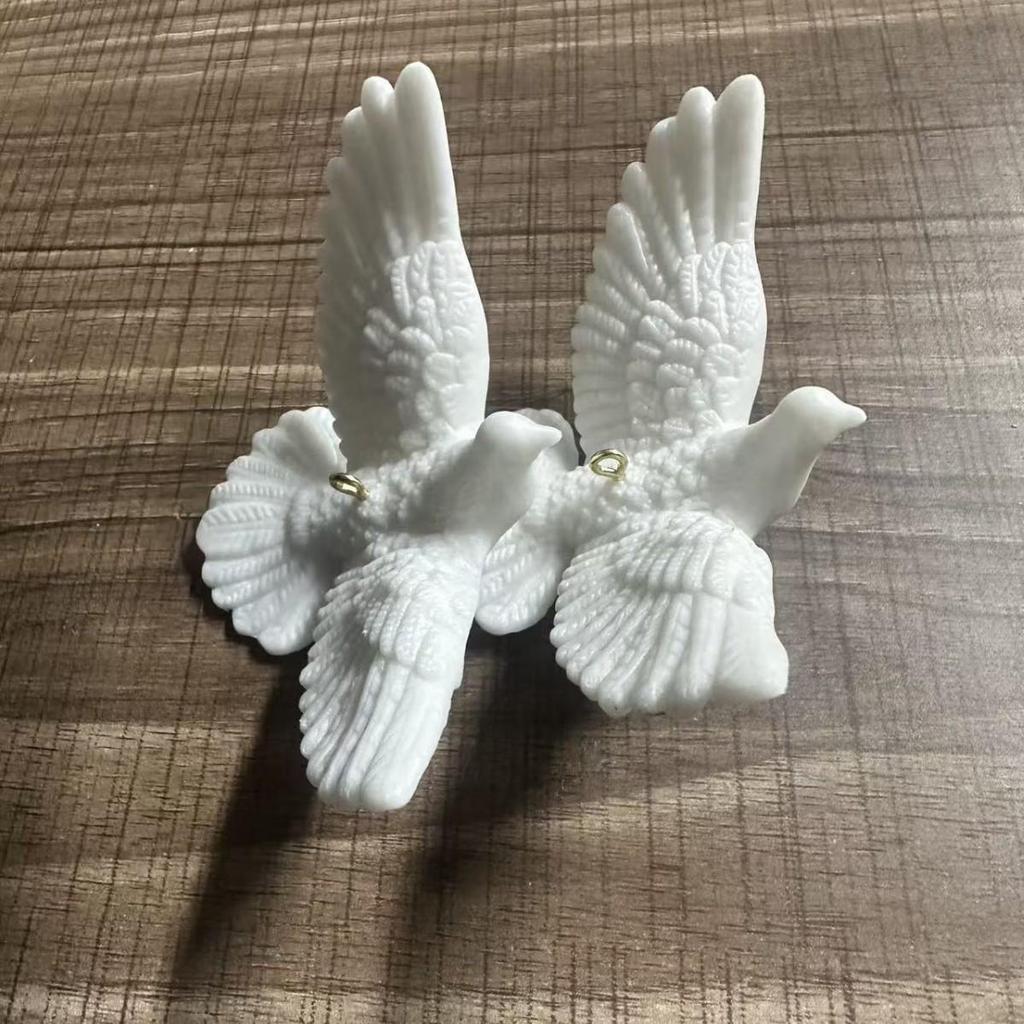 3D Peace Dove Stereoscopic Pendant - Creative White Home & Garden Decor
