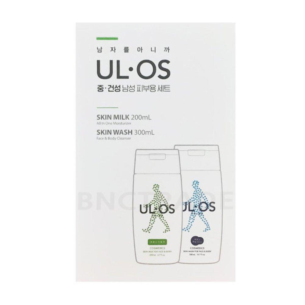 

Ulos Hero Normal to Dry Skin (Milk 200ml + Wash 300ml) Set