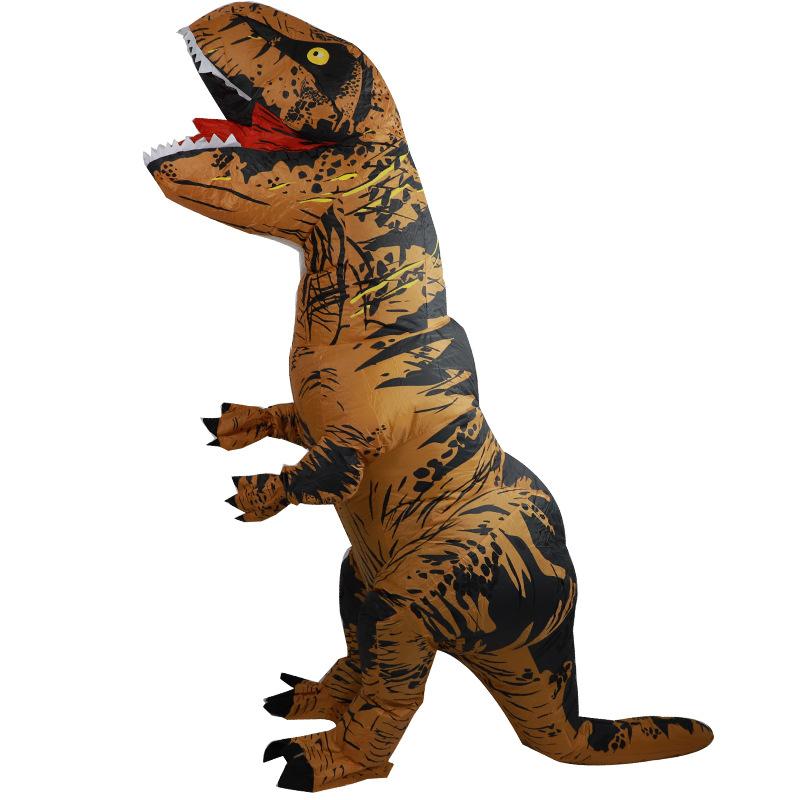

Performing Doll Costume Props Inflatable Suit Party Cosplay Cute Cartoon Tyrannosaurus Rex Inflatable Suit adult 150-190cm one size fits all