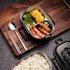 1200ml Insulated Food Container Leakproof Large Capacity Food Box Stainless Steel Lunch Box  Picnic