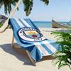 Manchester City Logo Beach Towel Beach Towel Quick-drying for Travel Outdoor Sports Jogging Beach and Swimming