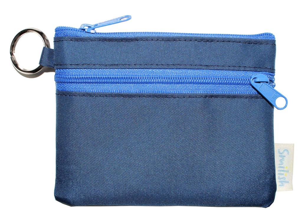 Passetui mit Spiralkette [Smileish] Kinder (Marine)