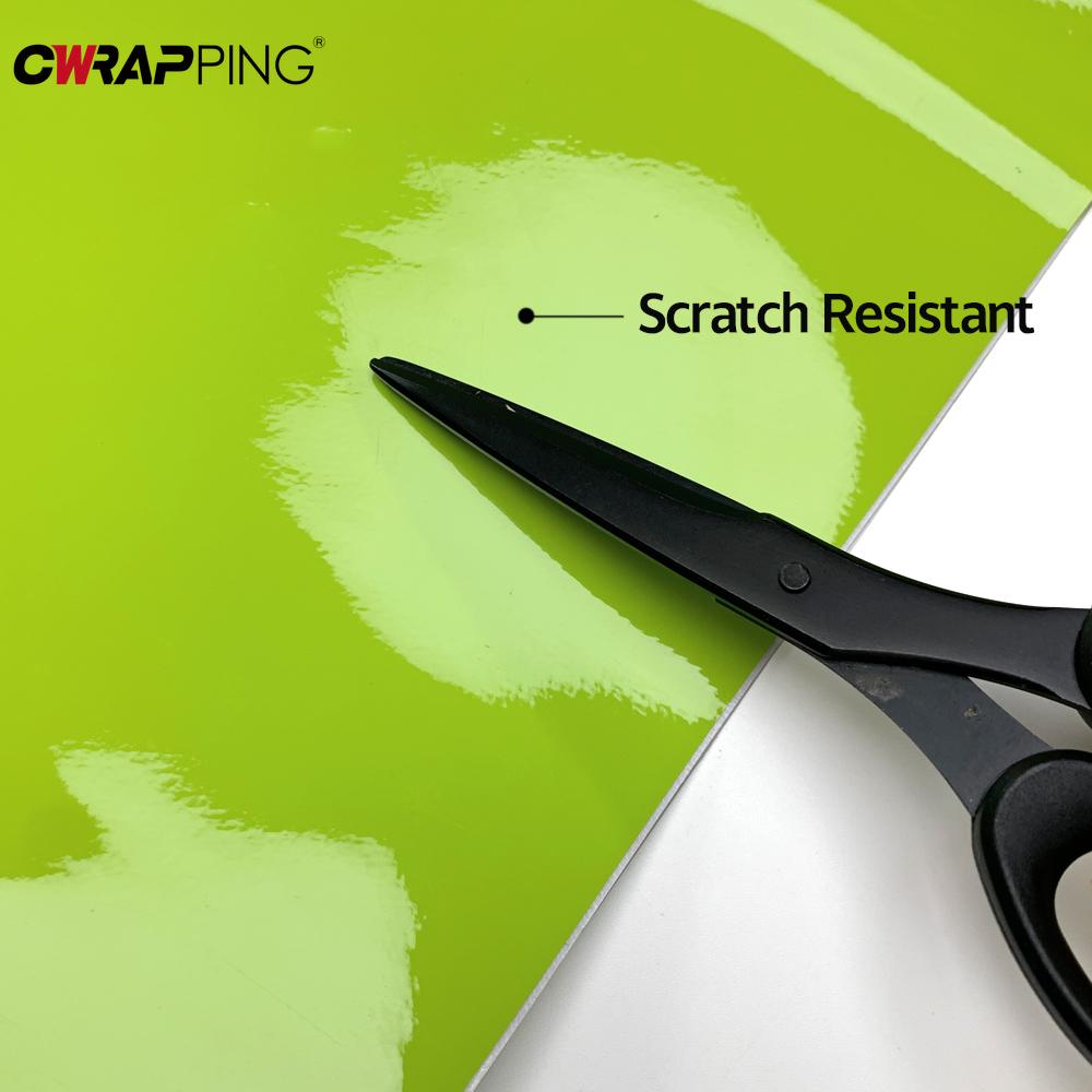 Car Stickers Bright Vinyl Film Self-adhesive Waterproof Decoration Films Auto Body Color Changing Wrap Film for Car Accessories