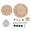 Cat Leaking Ball Toy Multipurpose Double Layer Round Steel Spring Interactive Cat Food Toys for Indo