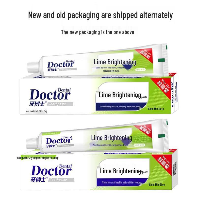 DR. Ya Lime Aufhellende Zahnpasta