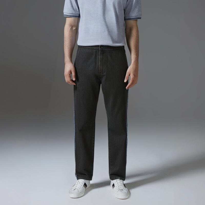 Levis Vintage Tapered Logo Denim Pants Men bottoms Black 57797-0002