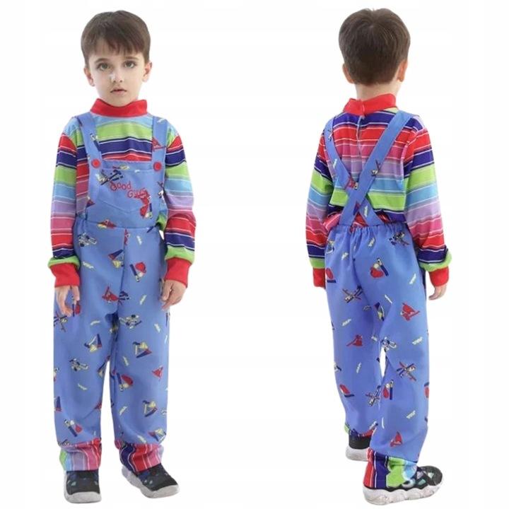 Strój Na Halloween Laleczka Chucky Przebranie Kostium Dziecięcy 104 110