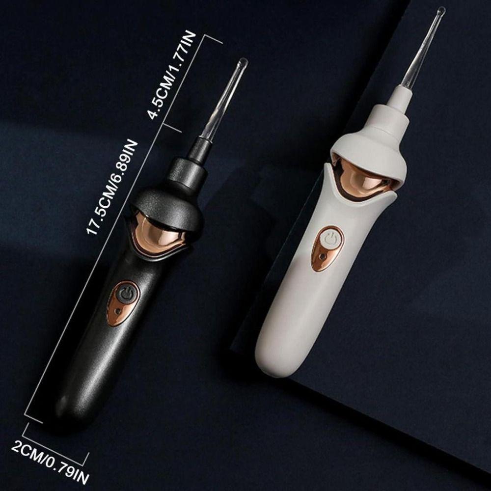 Electric Vibration Spiral Ear Cleaner Painfree Earwax Pick Ear Spoon  for Children