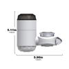 AC 220V Electric Hot Faucet Water Heater Kitchen Cold Heating Faucet Tankless Digital Instantaneou Water Tap With Adapter