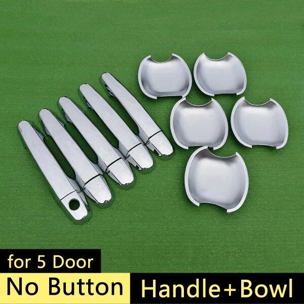 Chrome Door Handle Cover Trim Set for Toyota RAV4 30 XA30 2006 2007 2008 2009 2010 2011 2012 RAV 4 Car Accessories Stickers