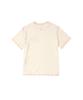 HELLO SUNRISE Hs Doodle Typo Stitch Tee_Cream