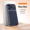 Full Coverage Lambskin Silicone Case for iPhone 15/16 Pro Max - Skin-like Feel, Protective