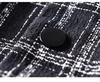 Men's Autumn Retro Plaid Colorblock Casual Jacket - Plus Size Loose Fit Versatile Top Coat