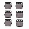 6Pcs Front & Rear Brake Pads for TRX400EX TRX400X Sportrax 9914