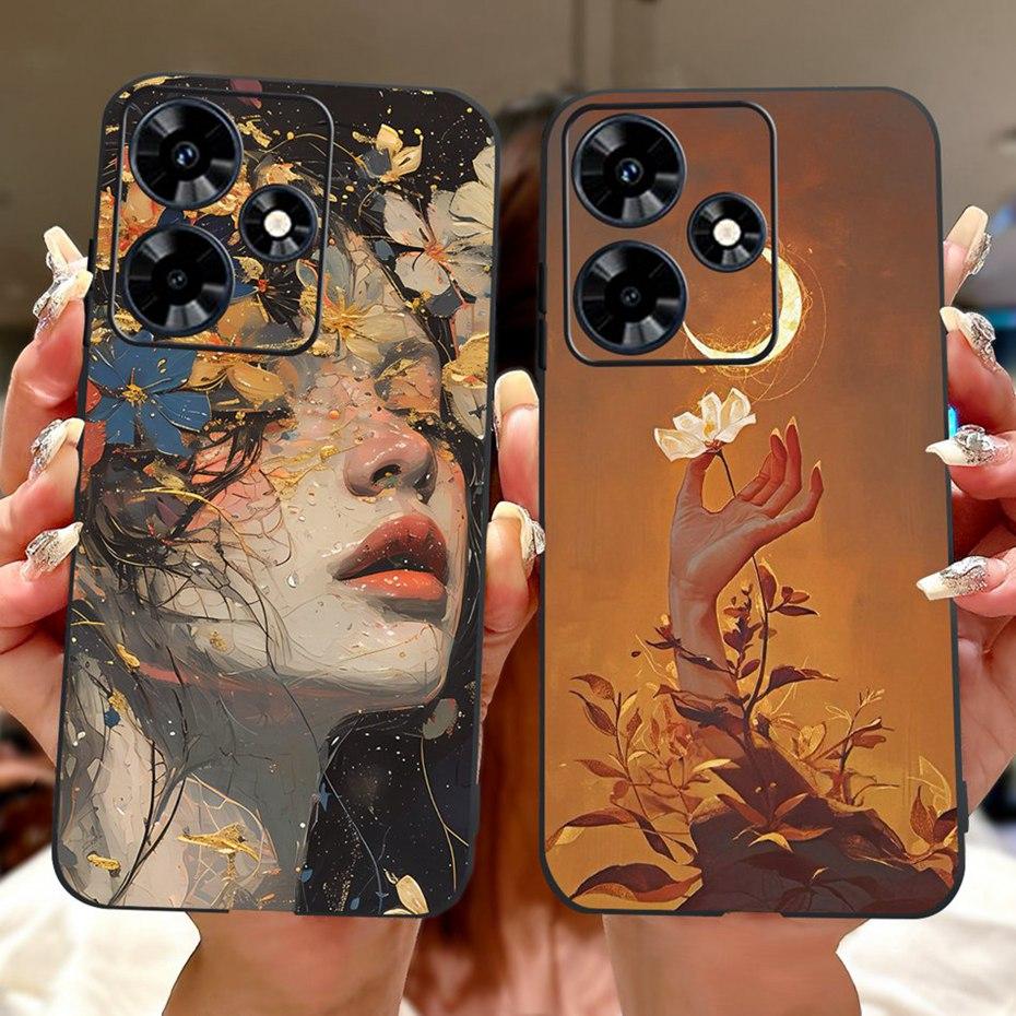Fashion Painting Case For Infinix Hot 30 Play 30i Soft Silicone TPU Phone Cases For Infinix Hot30i Hot30 30Play Covers Bumpers