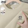 JEEP SPIRIT Men's Casual Logo Crewneck Sweatshirt