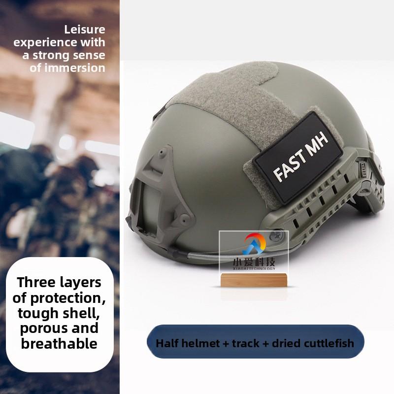 

Шлем FAST Защита для улицы Comic-Con Видео реквизит Легкий Направляющая для катания Gray-MH