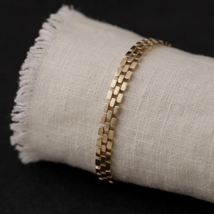 _tank chain bracelet: basic.