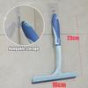 Car Glass Cleaning Wipers T-type Silicone Scraper Universal Automotive Film Application Tool Anti-slip Handle Scraper Snow Wiper
