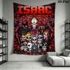 TBOI poster Wall Hanging Printed Fabric Blanket Decorative Tapestries for Bedroom Living Room Home Decor