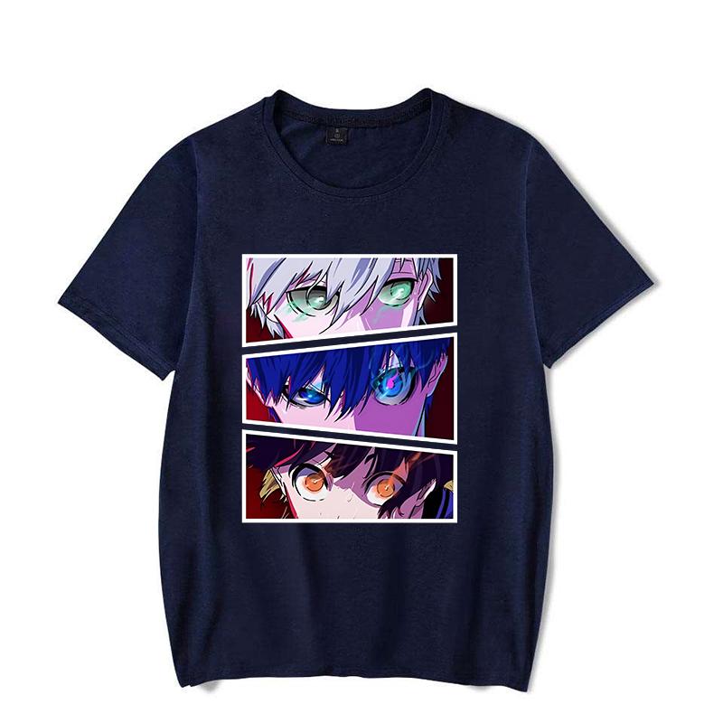 Hot Anime BLUE LOCK T Shirt Women Men Casual Personality Round Neck Short Sleeve Fashion T Shirt Summer Cool Tops