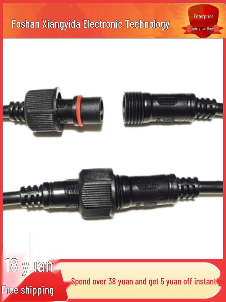 Waterproof Aviation Plug 2-9 Core Male Female Cable Connector