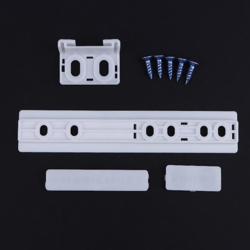 1/4 Sets Refrigerator Door Sliding Guide For Electrolux/Siemens/ Built-In Fridge Door Slide Rail Mounting Kit