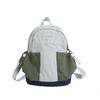 Schoolbag New Girls Backpacking Travel Lightweight High-value Versatile Backpack Advanced Sense Contrasting Color Splicing Fresh Small School Bag