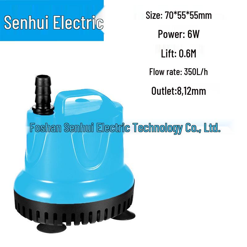 

Тихий занурювальний акваріумний насос з фільтрацією та великим всмоктуванням