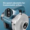 4580W Elektrischer Staubsauger-Gebläse Dual-Zweck Saug- und Blasmaschine Hocheffizienter Staubabscheider 2 in 1 Staubsauger-Gebläse