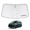 SAWAKAKI Sunshade for Toyota Voxy 90 Series Custom Designed for Windshield Features Logo Sun Heat UV Heat Relief Compact Storage - - - Protection,