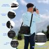 Camera Storage Bag Waterproof Lightweight Design Multiple Compartment Storage Adjustable Shoulder Strap Durability Polyester