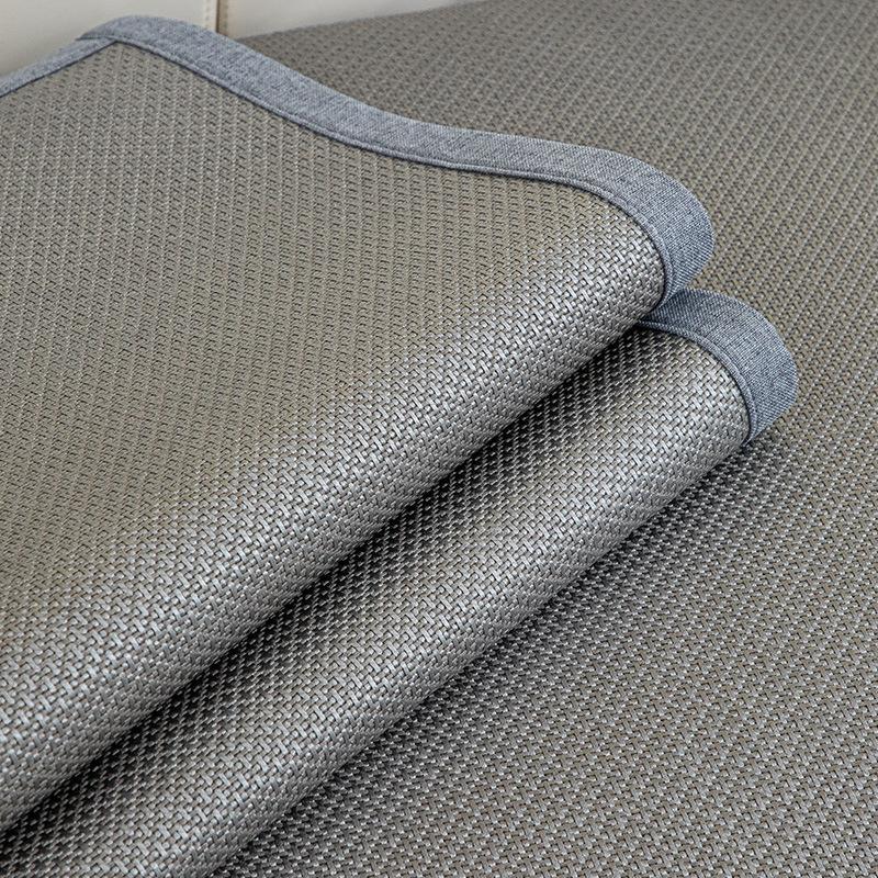 Summer New Light Luxury Ice Rattan Mat Sofa Cushion Universal In All Seasons Ice Silk Cool Cushion Cover Non-Slip Cover Cloth Seat Cushion