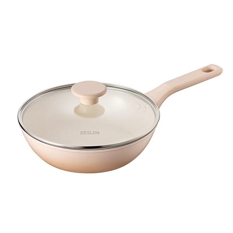 DESLON Rose Series Titanium Ceramic Non-stick Frying Pan