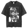 Hot Anime My Dress Up Darling Kitagawa Marin Printed Tshirt High Quality Washed Cotton T-shirts Harajuku Casual Tops Unisex