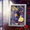 Tenyo (Tenyo) [Made in Japan] 500-Piece Stained Art Gyutto Series Jigsaw Puzzle Disney Beauty and the Beast: Two Hearts (25x36cm) DSG-500-638 Includes
