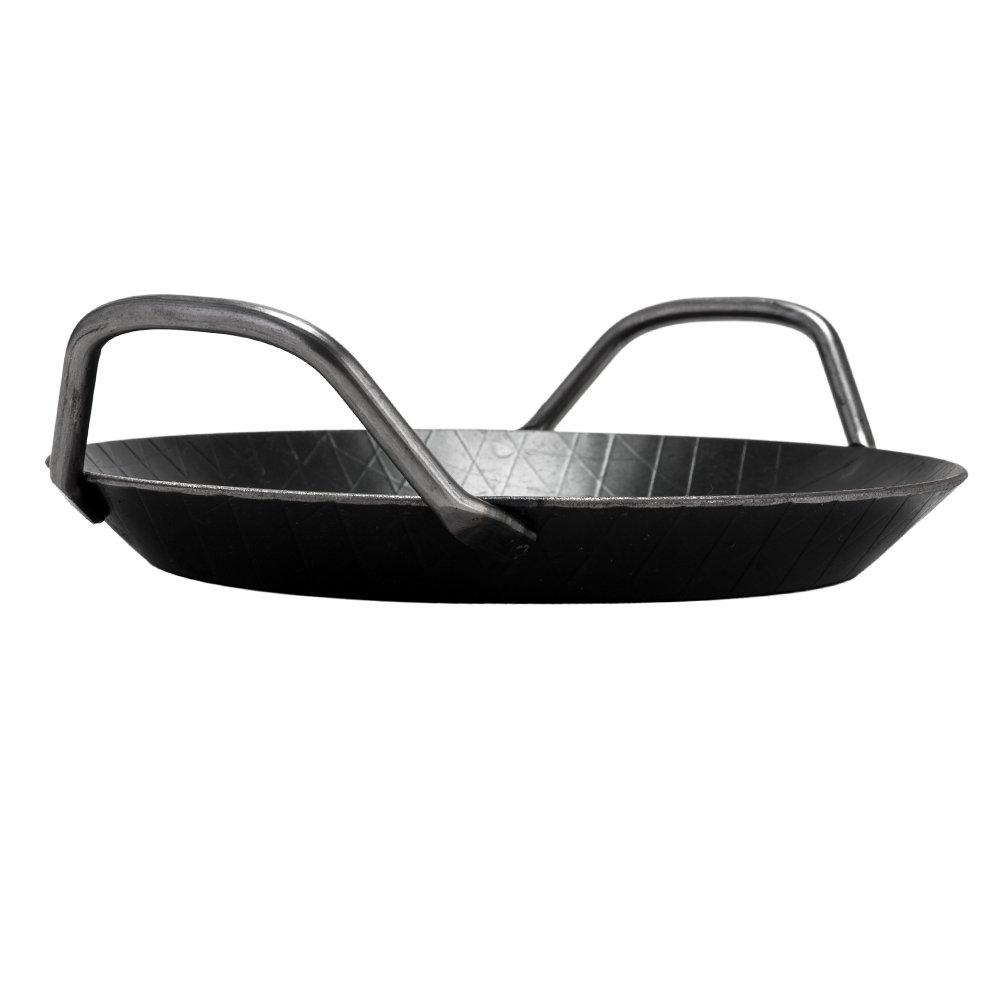 Turk Iron Serving Pan for Roast 24cm Forged 2 Grips Made In Germany Black 65924 Roast Serving Pan Grill Pan Cookware Kitchen Supplies New Life [Turk]