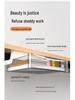 Adjustable Under-Desk Drawer: No Nails, No Drilling, Invisible Storage for Home or Office