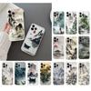 Chinese Art Landscape Painting Phone Case For iphone 17 Pro Max Air 16 15 14 13 Pro Max 15 16 Pro 15Plus