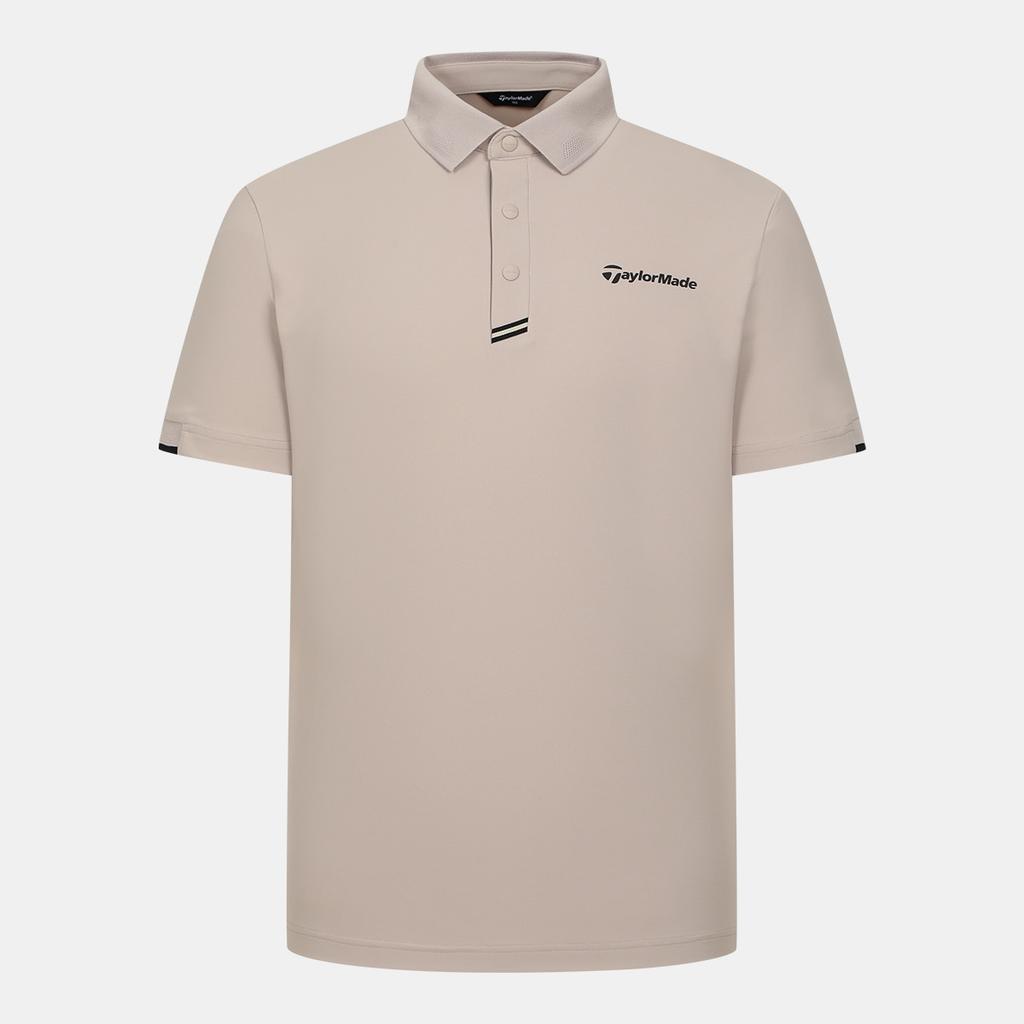 TAYLORMADE APPAREL 26Ss Men'S Color-Block Collar Short Sleeve T-Shirt T8031T62742-509